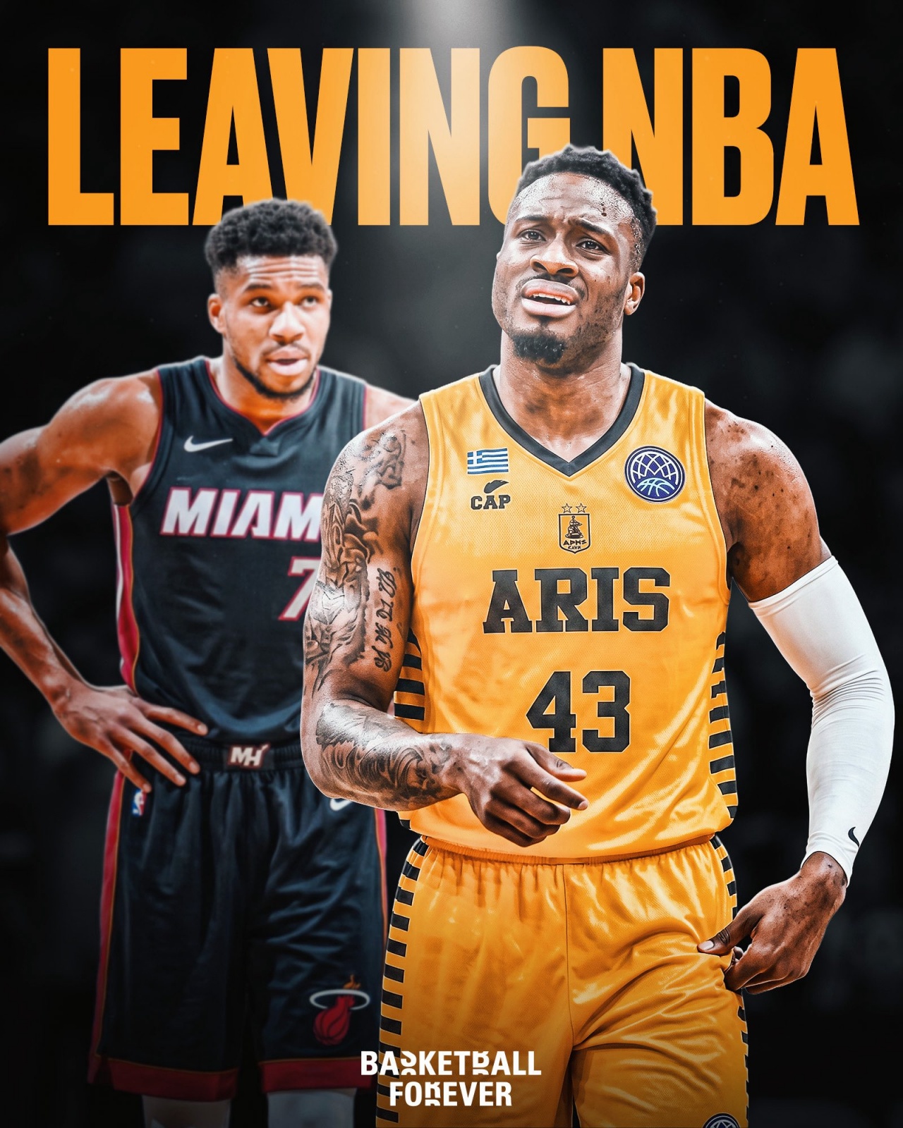 😋赢家!字母哥哥“混”NBA7年赚1200万美元 45岁便可领退休金